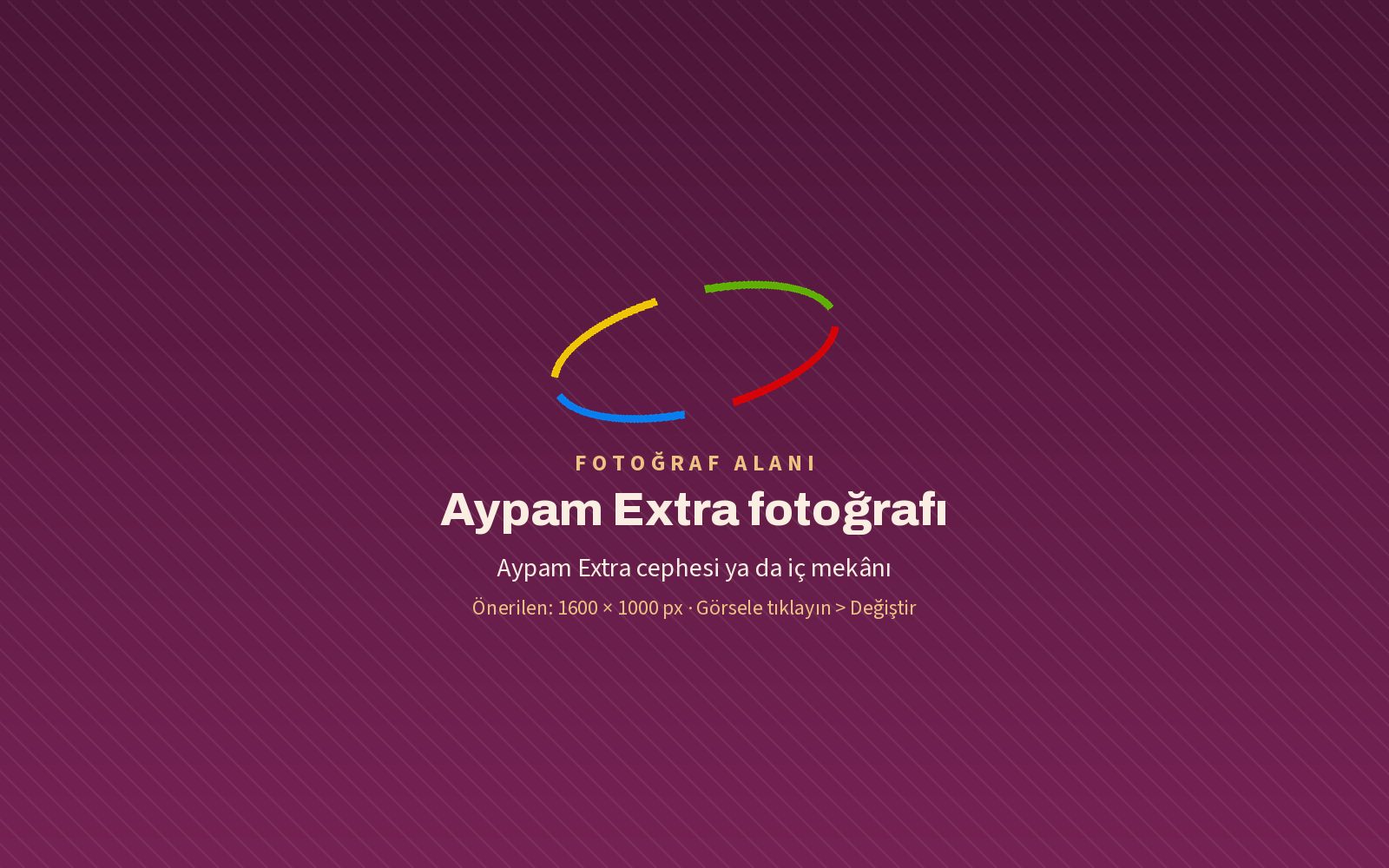 Aypam Extra mağazası
